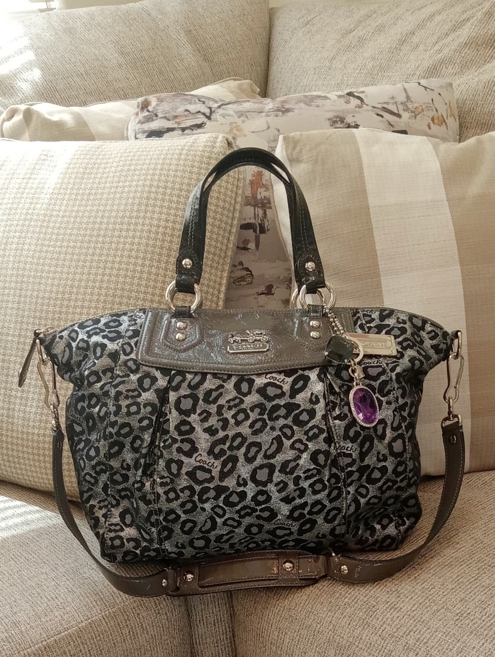 Limited Edition Vintage Coach Satchel Bag